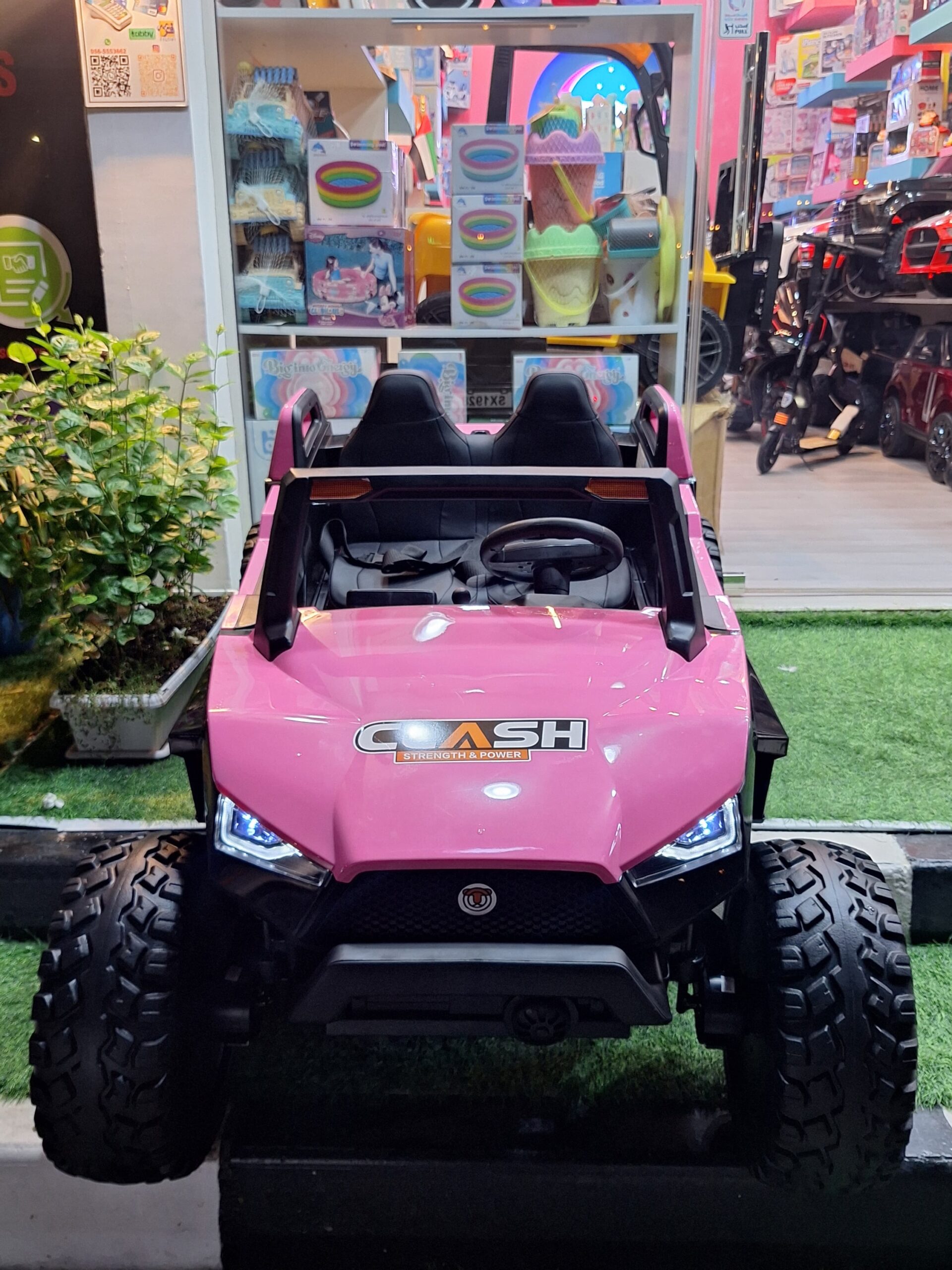 STR Racing Pink Ride-On Car - Image 6