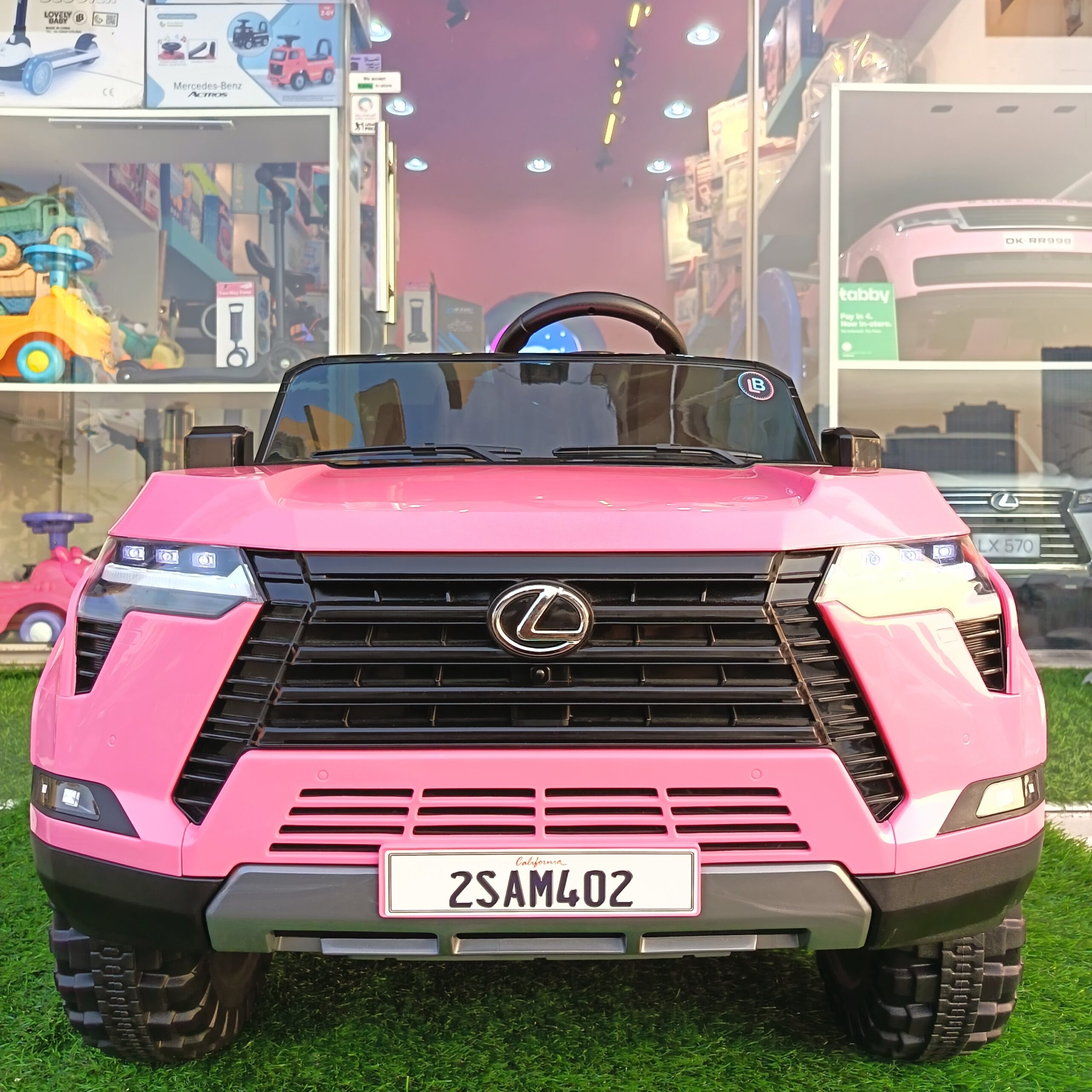 Lexus Pink Ride-On Car - Image 5
