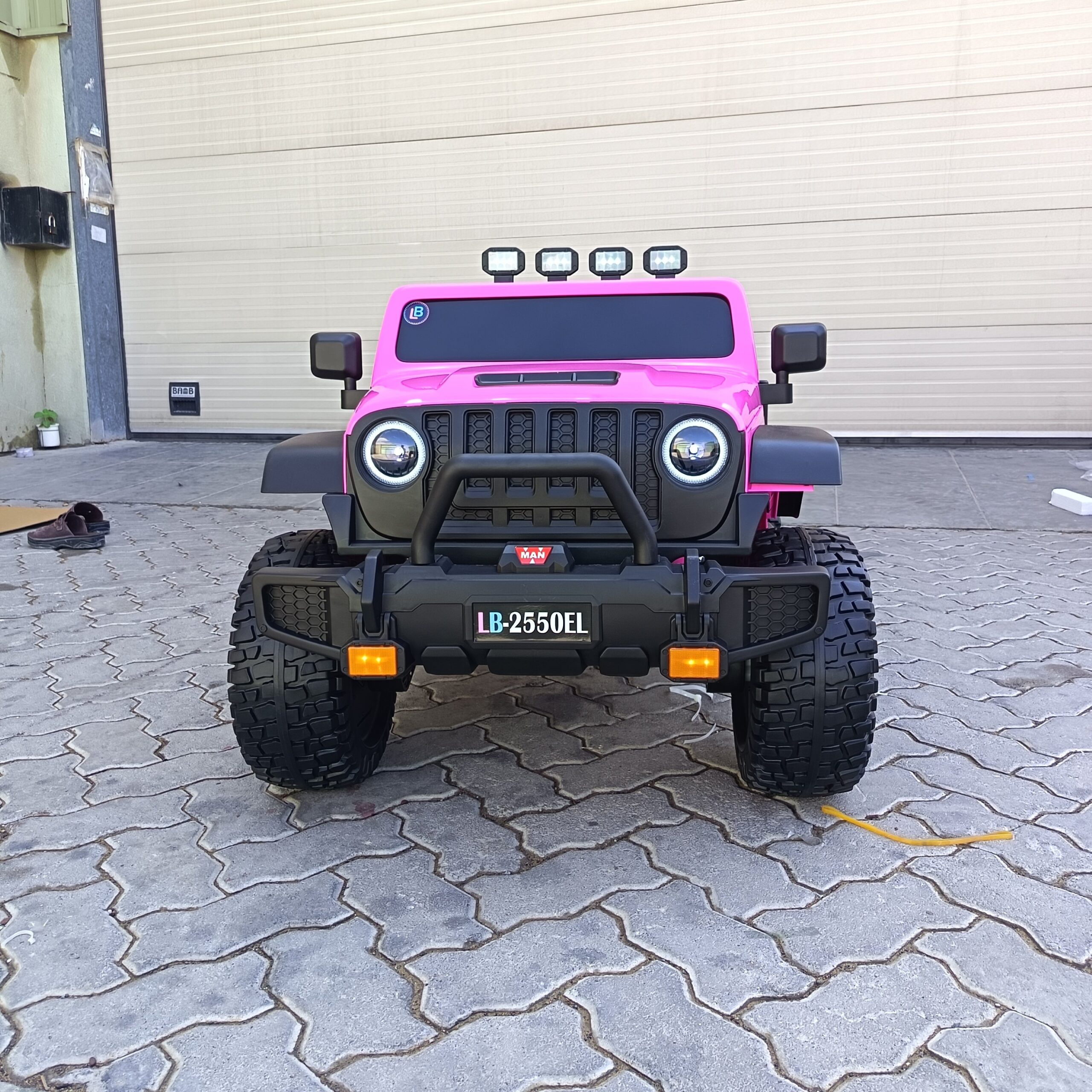 Pink Jeep Ride-On for Kids - Image 4