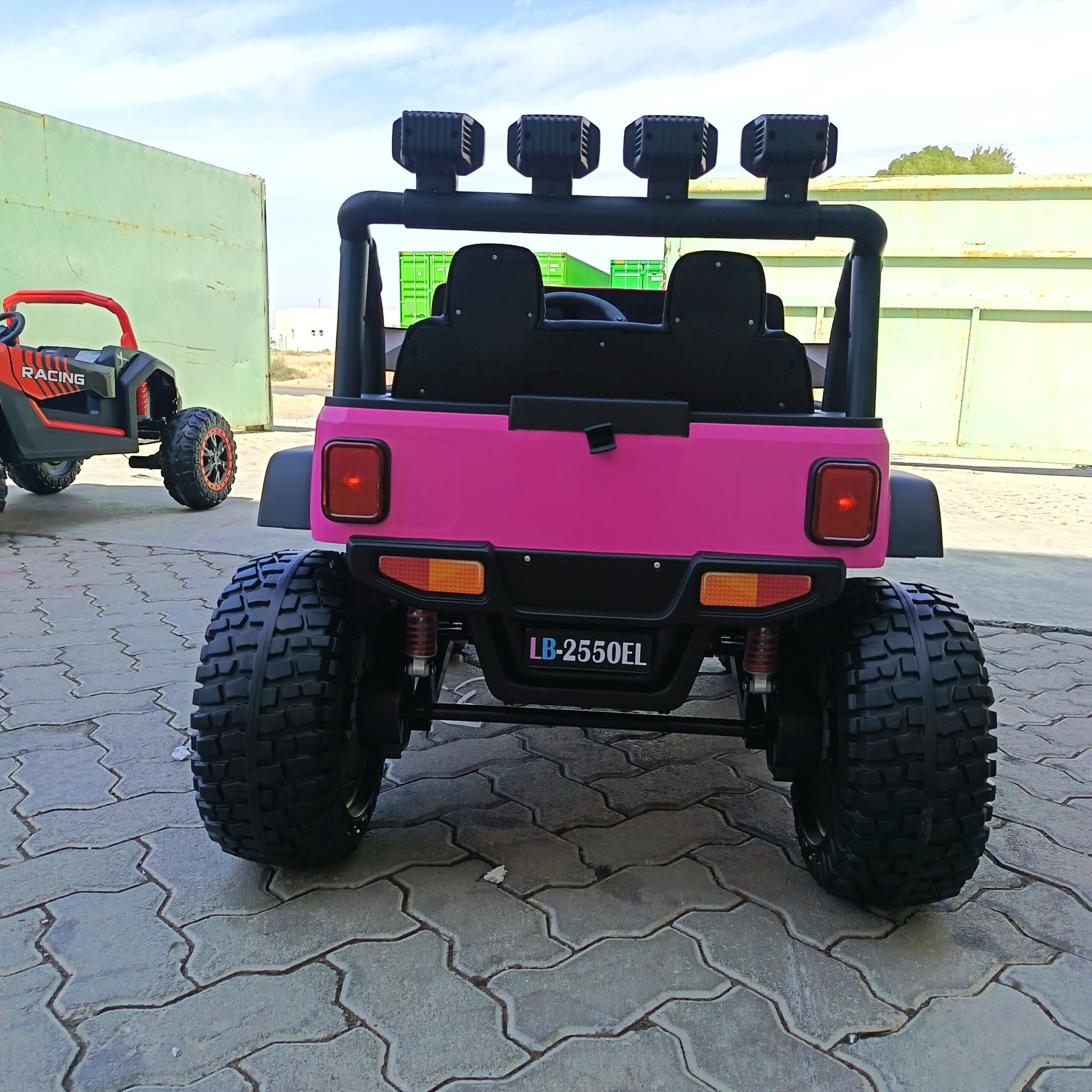 Pink Jeep Ride-On for Kids - Image 7