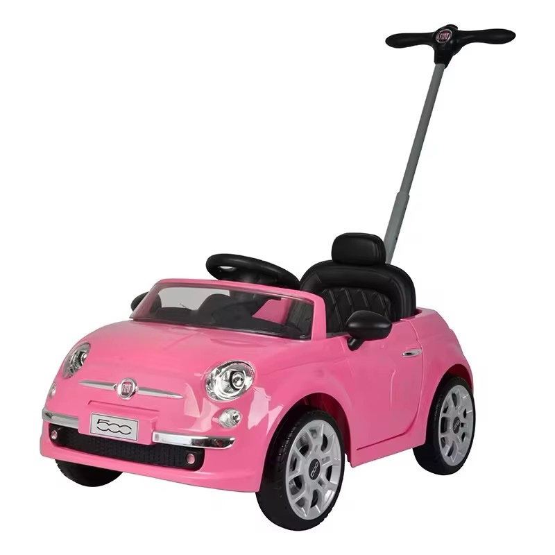 Fiat Pink Ride-On Car for Kids - Image 7