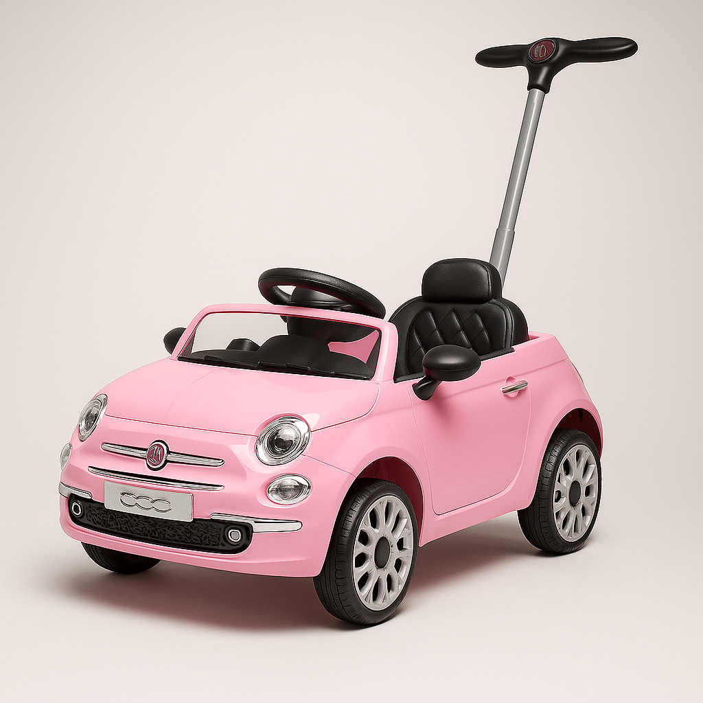 Fiat Pink Ride-On Car