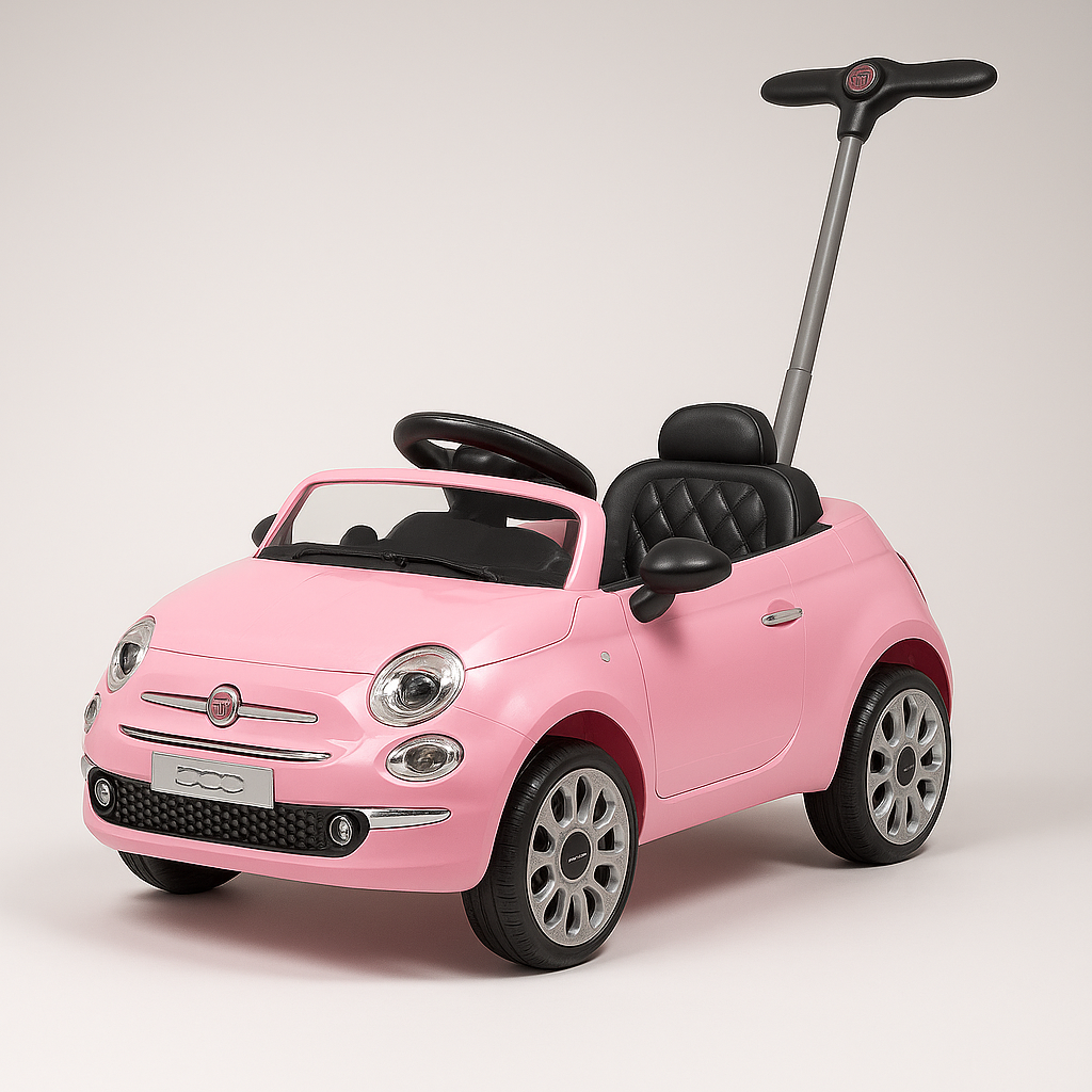 Fiat Pink Ride-On Car